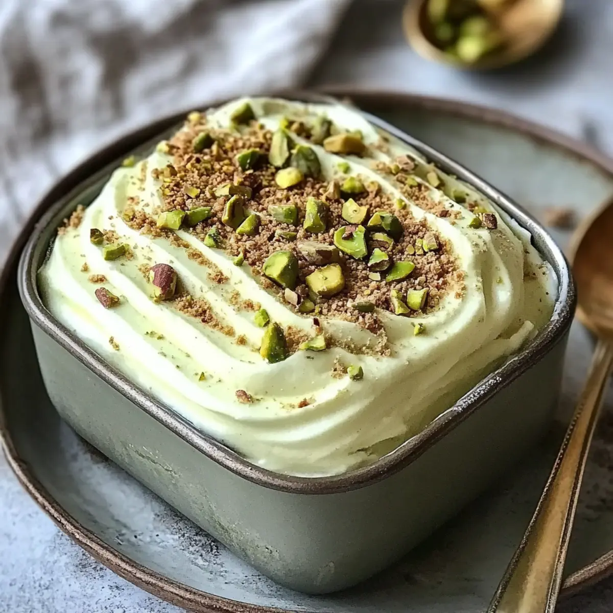 Pistachio Tiramisu