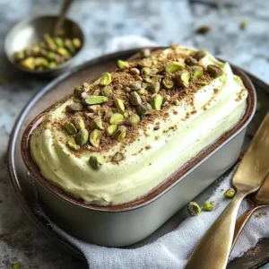 Pistachio Tiramisu