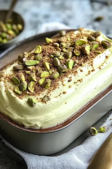 Pistachio Tiramisu