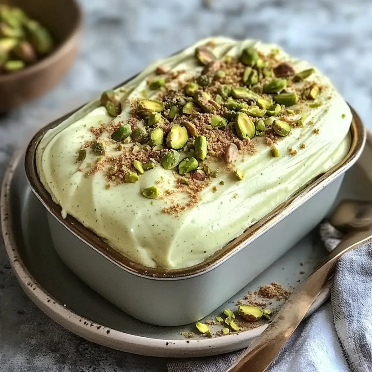 Pistachio Tiramisu