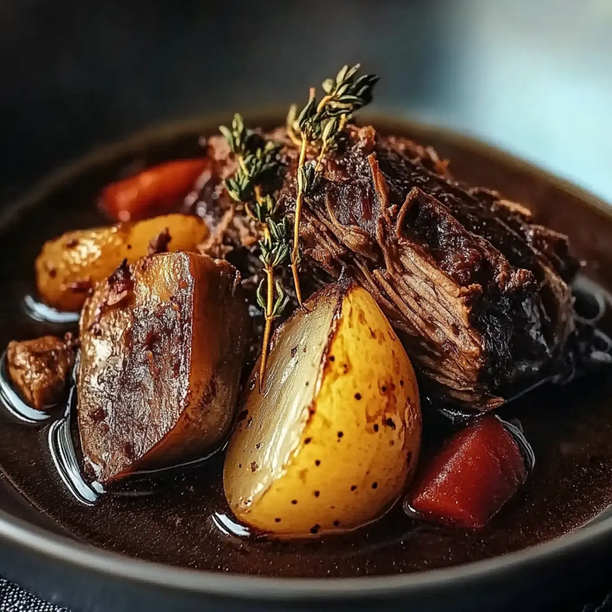 Pot Roast with Potatoes and Carrots