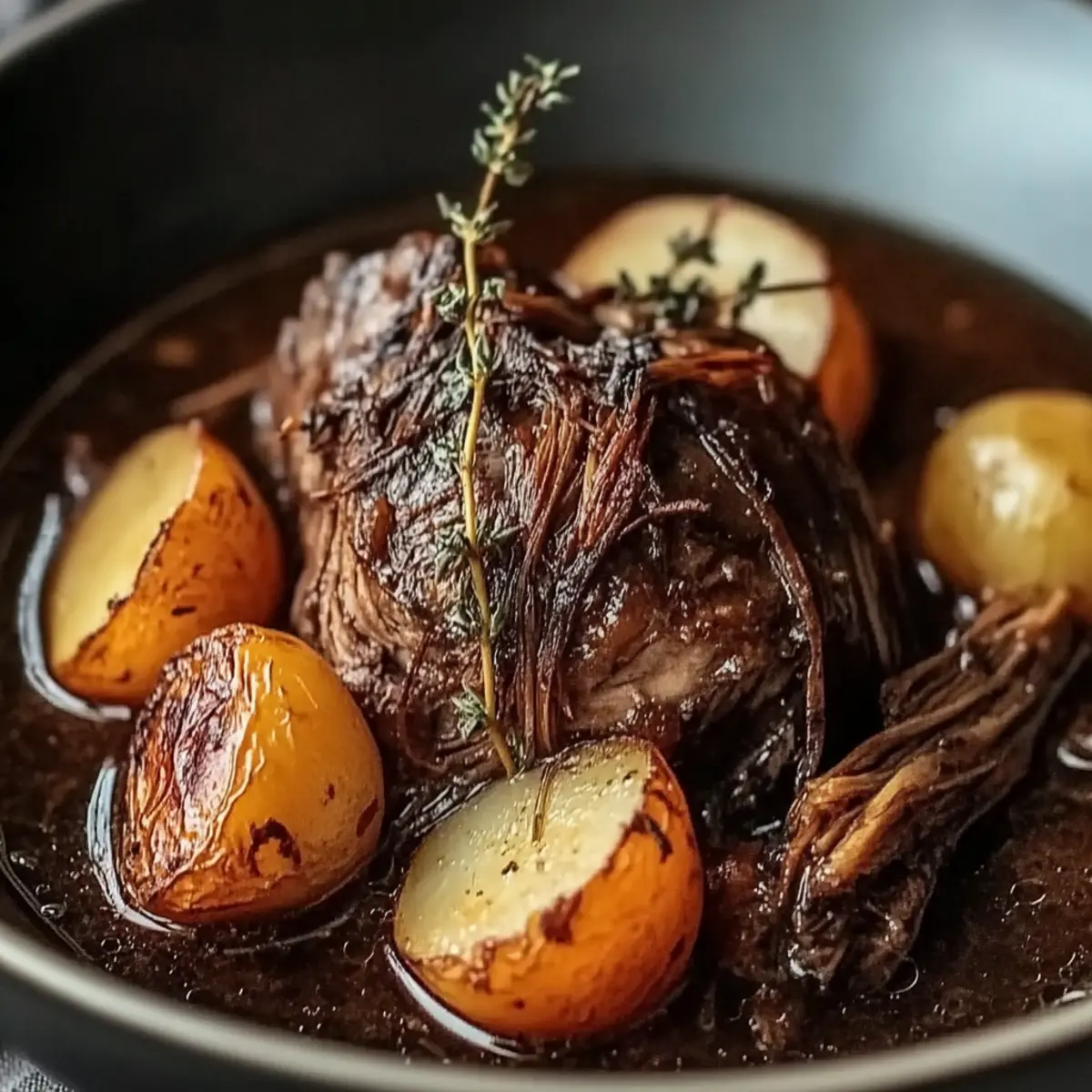 Pot Roast with Potatoes and Carrots