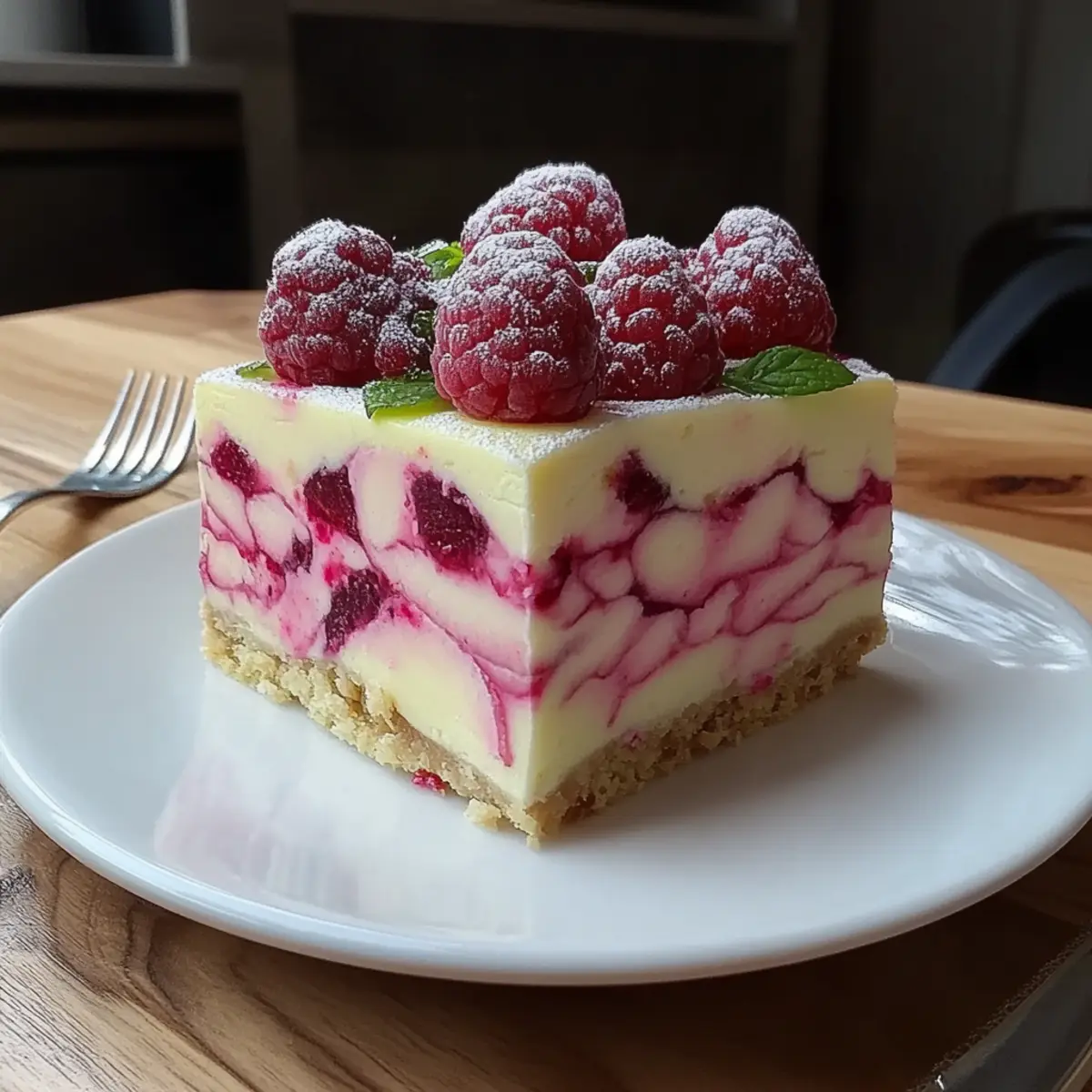 Plated Style Raspberry Cheesecake Irresistible Raspberry Cheese Cake to Brighten Your Day