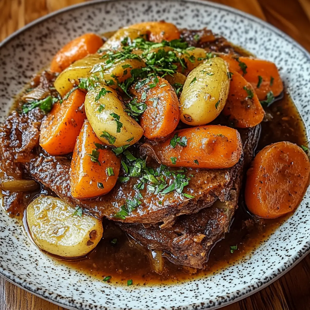 Savory French Onion Pot Roast