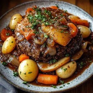 Savory French Onion Pot Roast