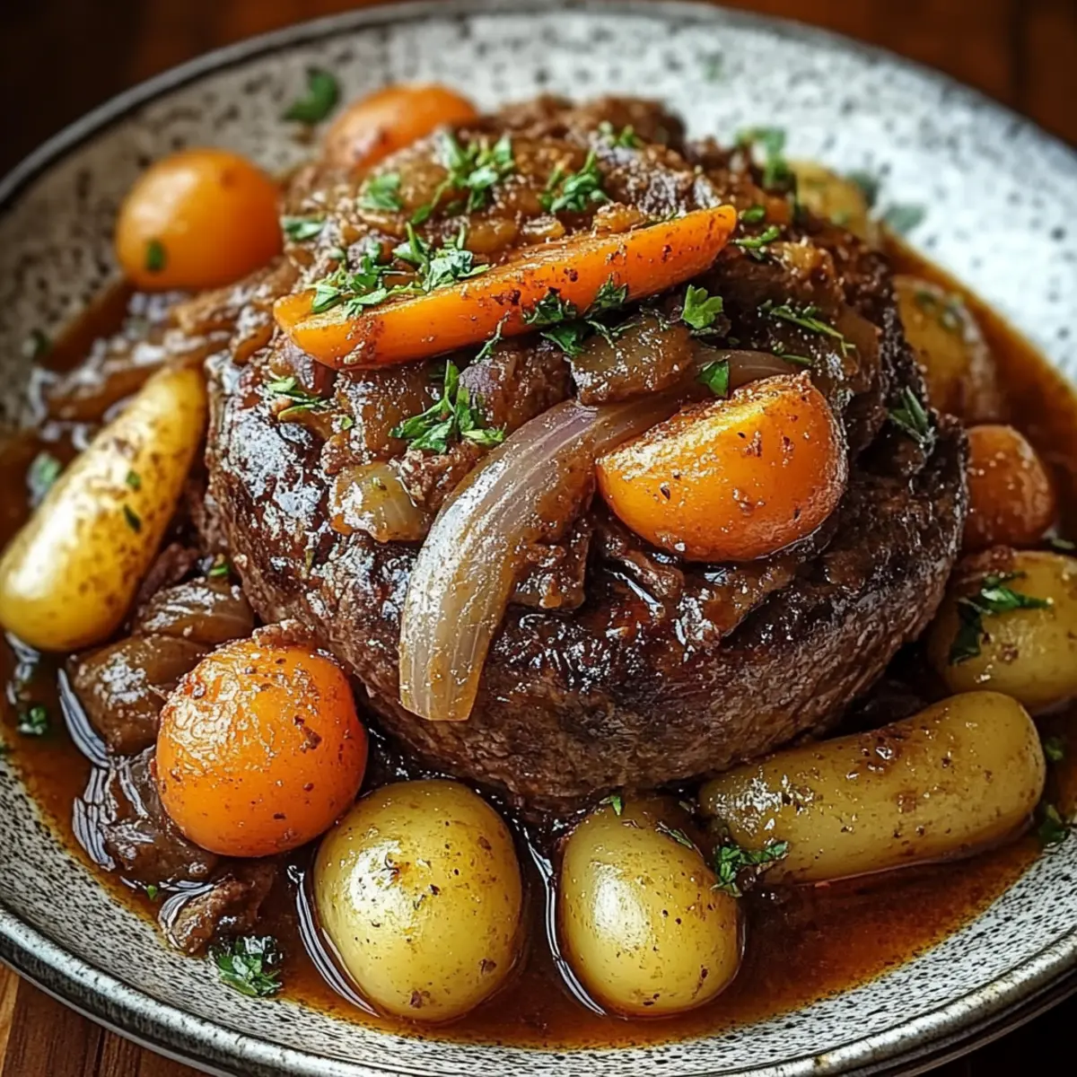 Savory French Onion Pot Roast