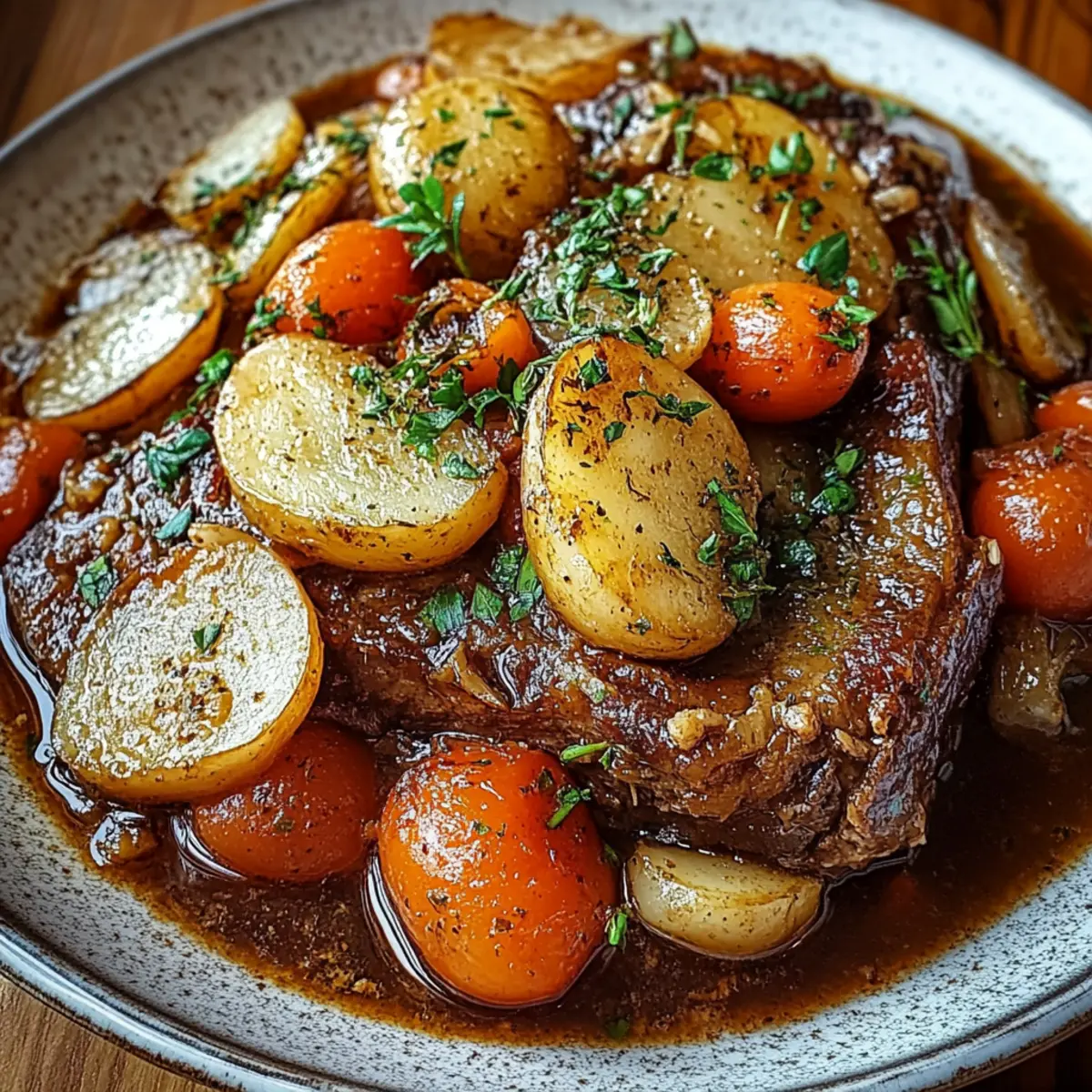 Savory French Onion Pot Roast