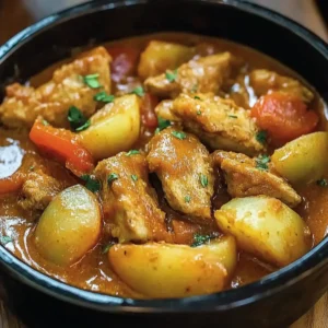 Slow Cooker Chicken Curry