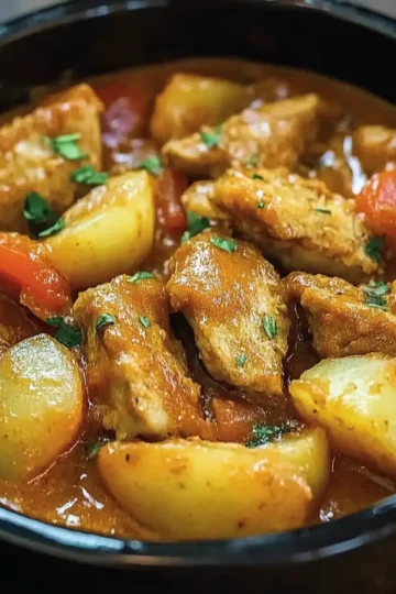 Slow Cooker Chicken Curry