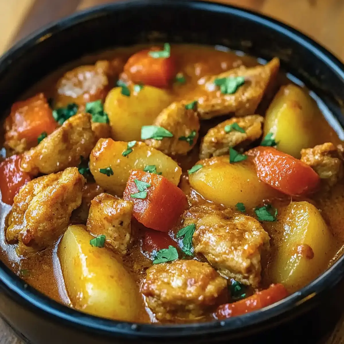 Slow Cooker Chicken Curry