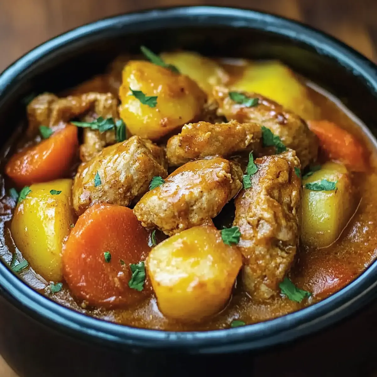 Slow Cooker Chicken Curry
