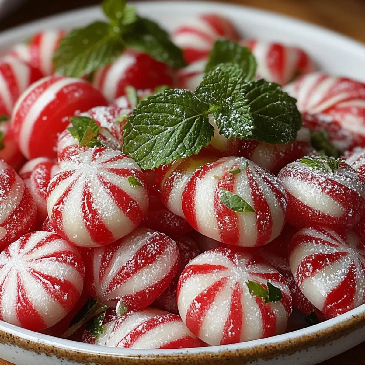 Soft Christmas Peppermints
