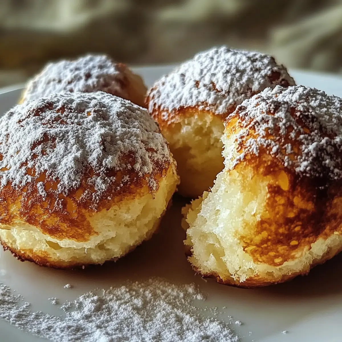 Soft Ricotta Almond Pillows