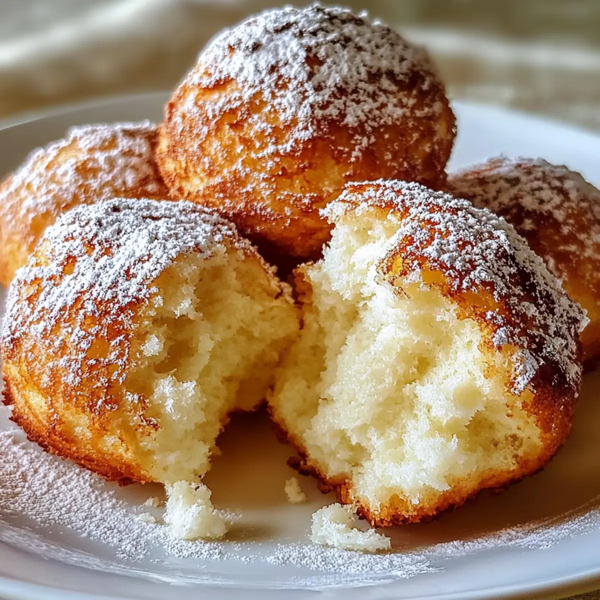 Soft Ricotta Almond Pillows