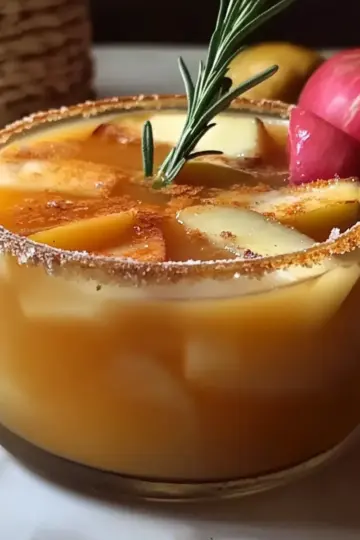 Spiced Apple Cider Margarita
