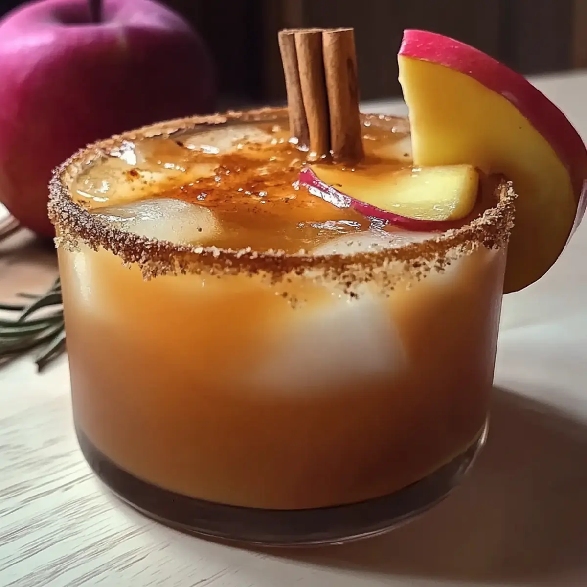 Spiced Apple Cider Margarita