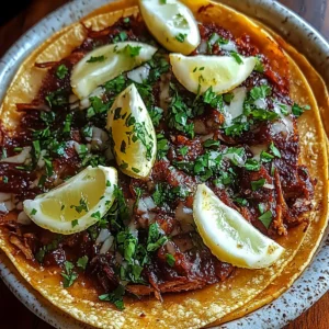 Spicy Slow-Cooked Mexican Birria Tacos