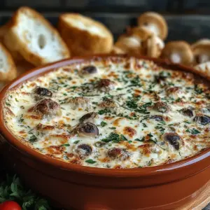 Stuffed Mushroom Dip