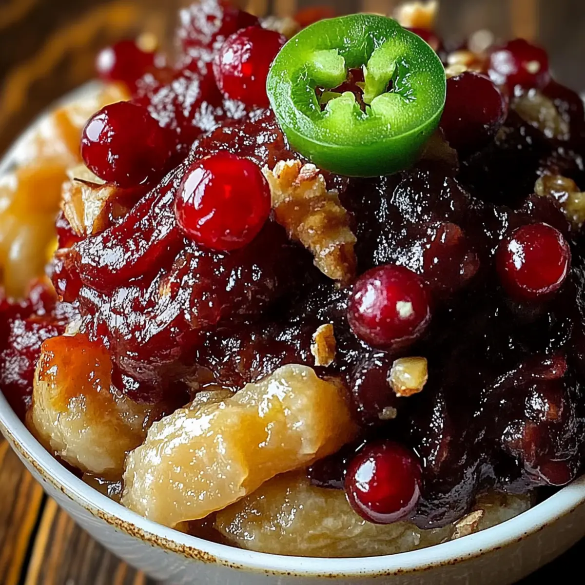 Sweet & Spicy Cranberry Jalapeño Cowboy Candy