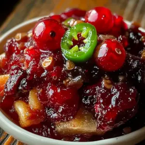 Sweet & Spicy Cranberry Jalapeño Cowboy Candy