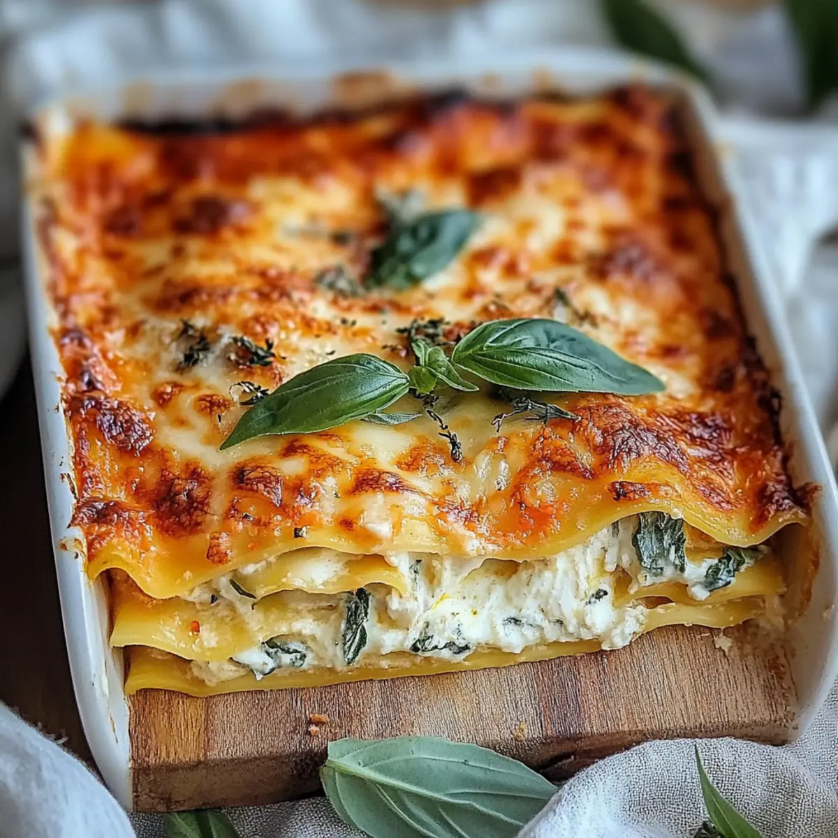 Vegetarian Lasagna with Ricotta