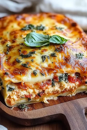 Vegetarian Lasagna with Ricotta