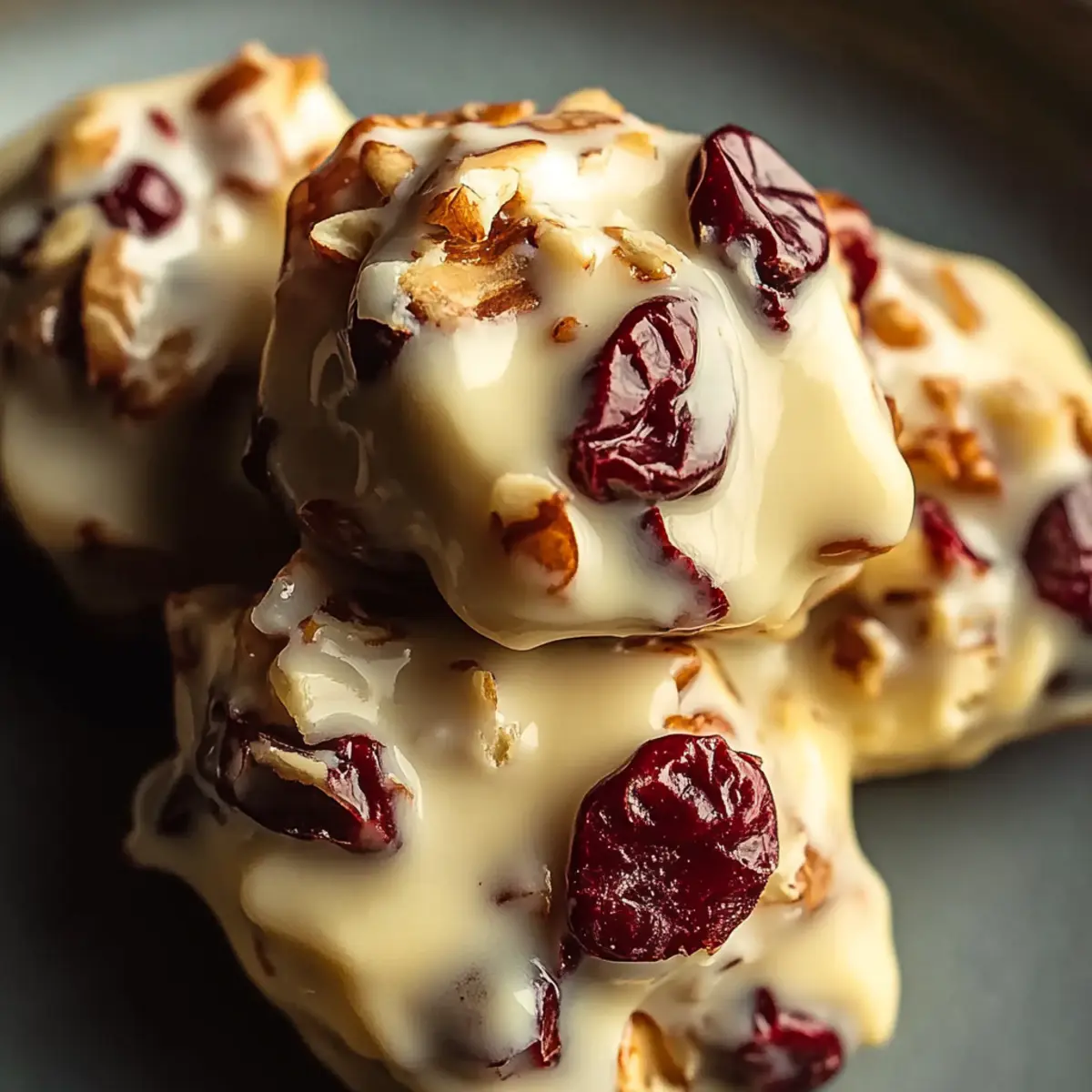 White Chocolate Cranberry Pecan Clusters
