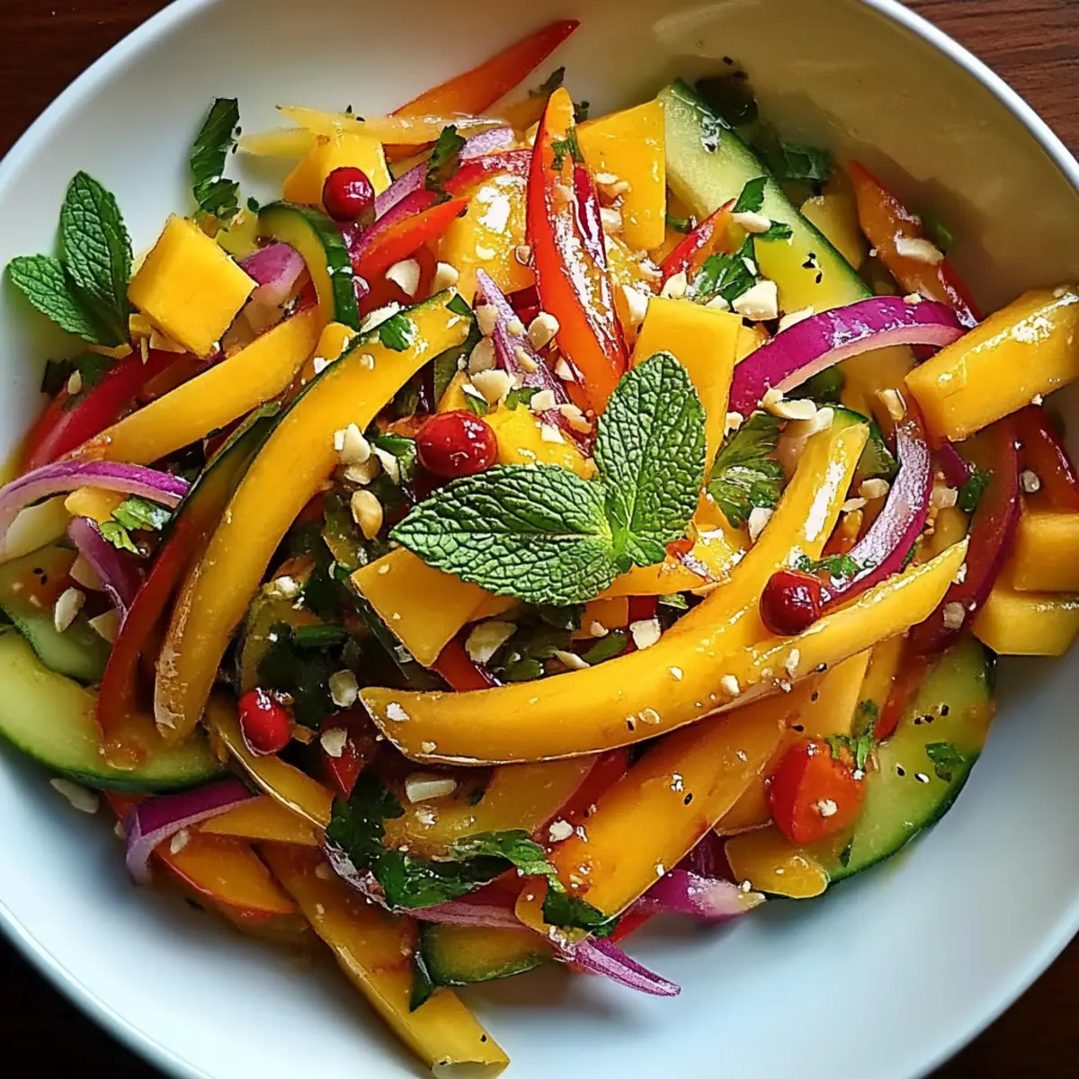 Zesty Thai Mango Salad