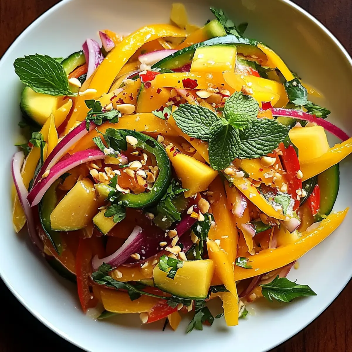 Zesty Thai Mango Salad