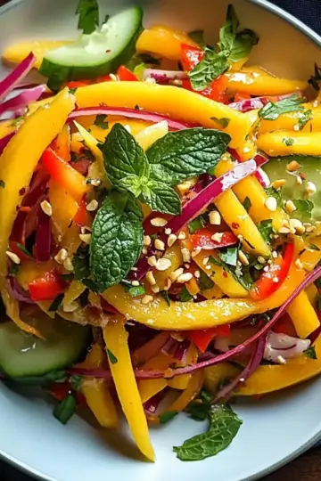 Zesty Thai Mango Salad