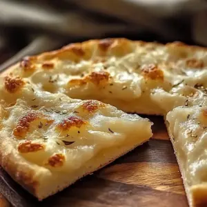 Air Fryer Cheesy Tortilla Garlic Bread