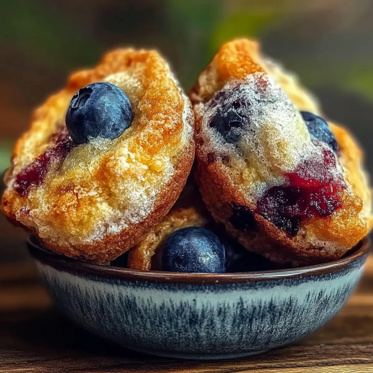 Blueberry Cream Cheese Muffins