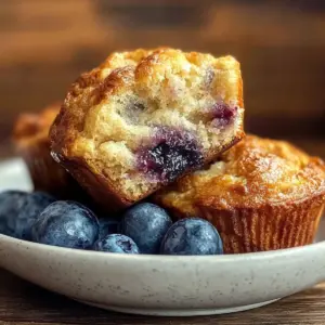 Blueberry Cream Cheese Muffins