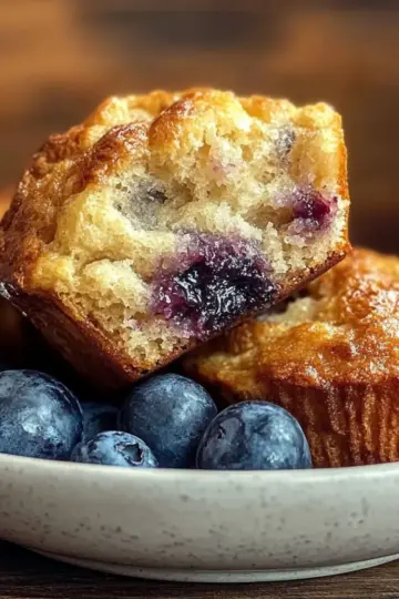 Blueberry Cream Cheese Muffins
