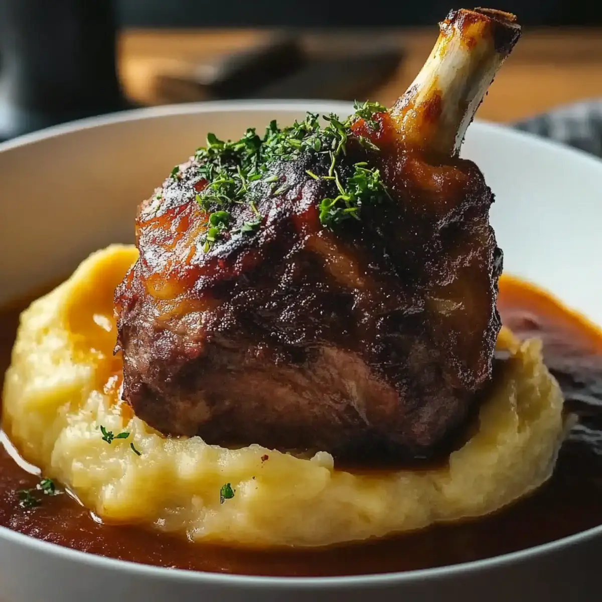 Braised Lamb Shanks