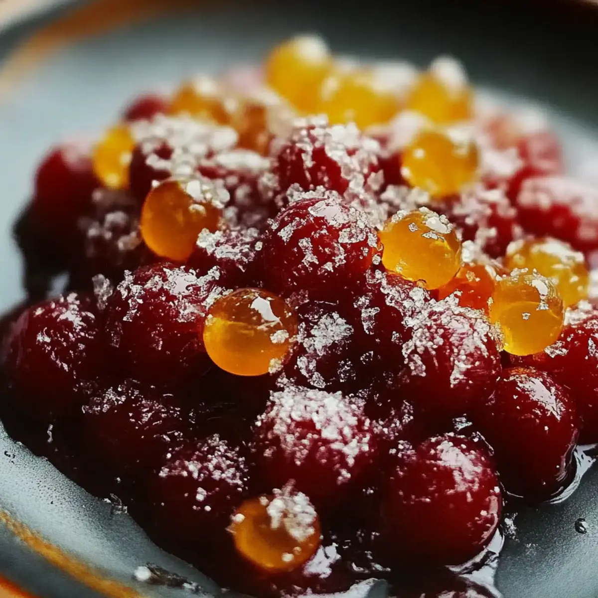 Candied Cranberries