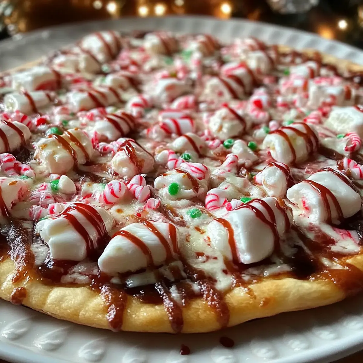 Candy Cane Pizza