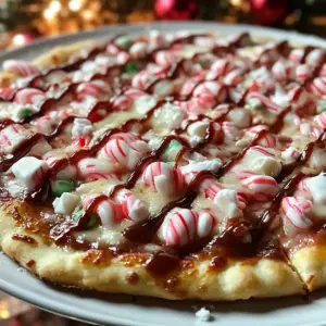 Candy Cane Pizza
