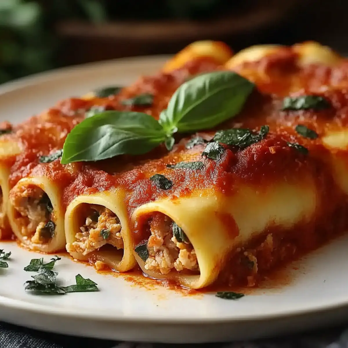 Cannelloni Viande Hachée