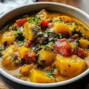 Caribbean-Style Plantain Curry