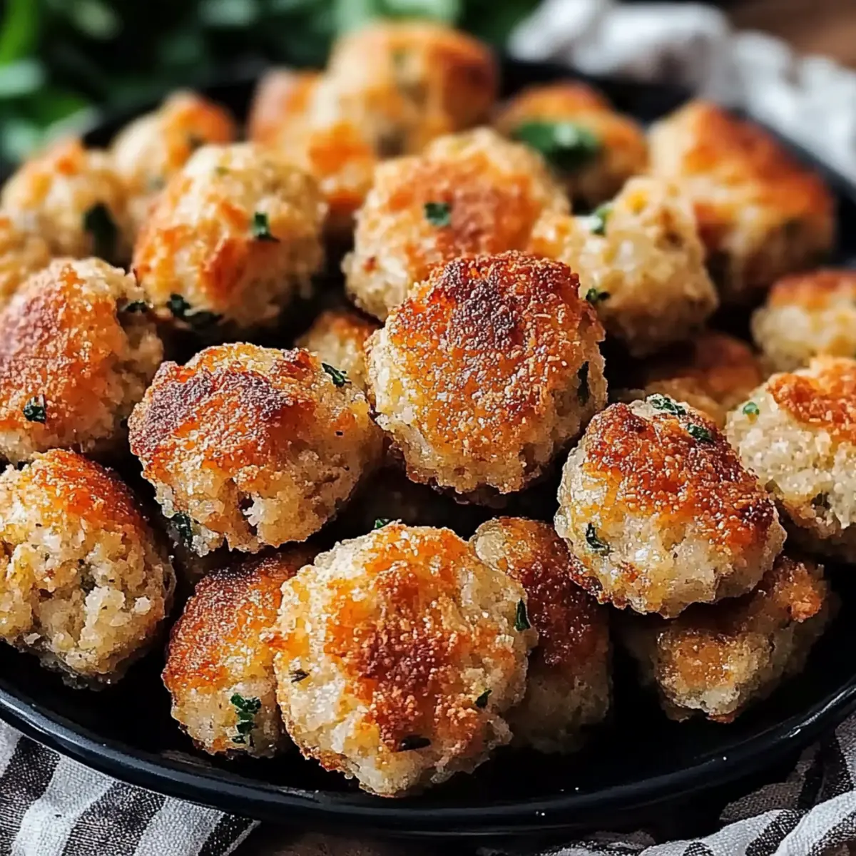 Cheddar Bay Sausage Balls