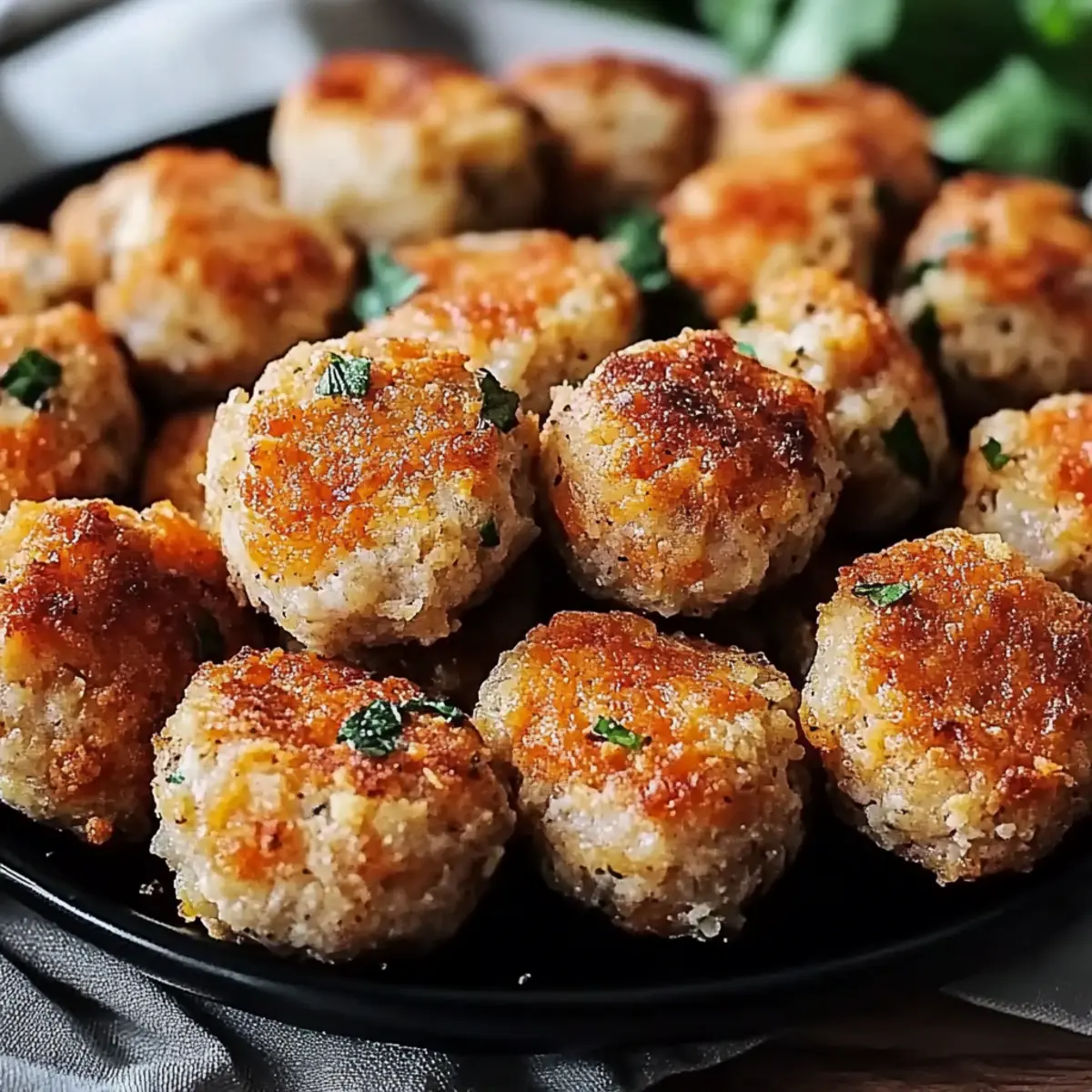 Cheddar Bay Sausage Balls