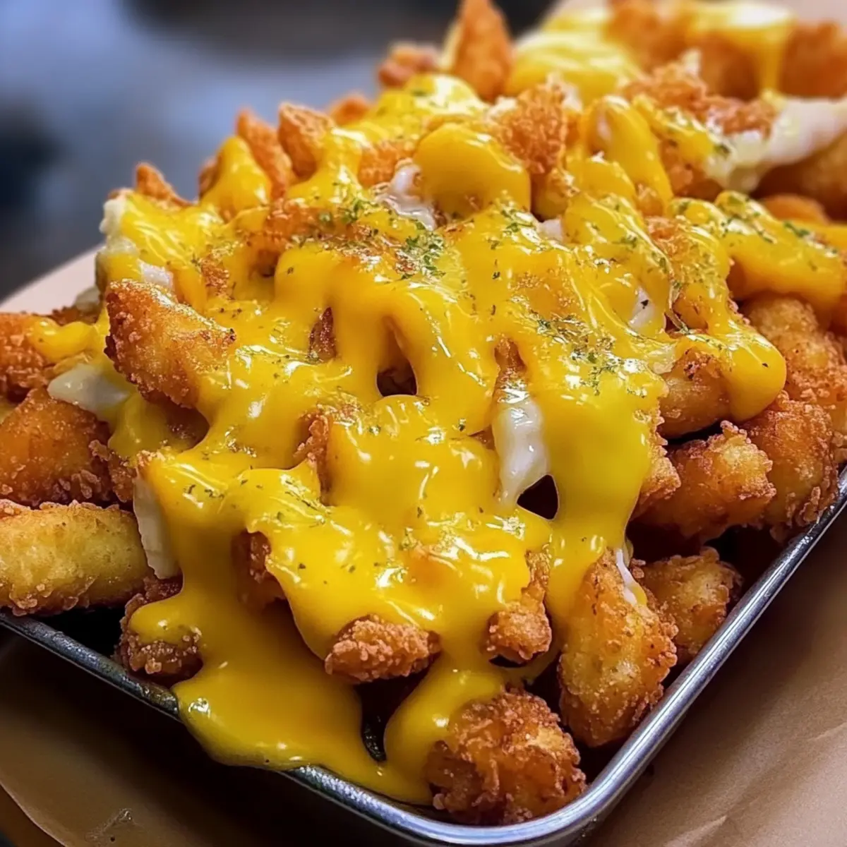 Cheesy Crispy Chicken Fries