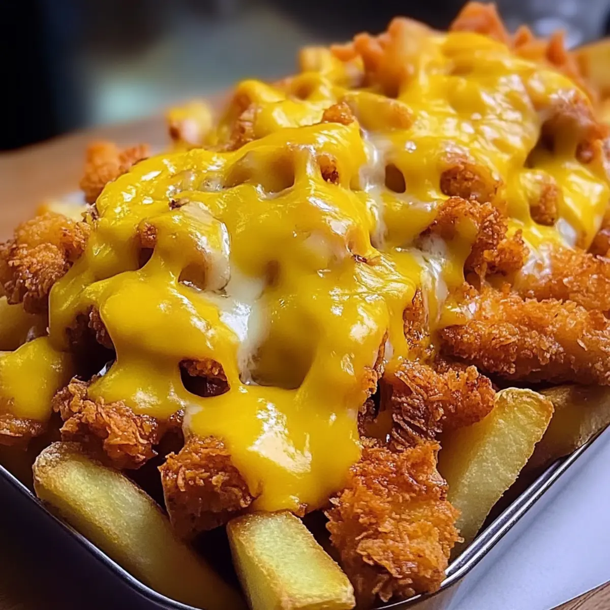 Cheesy Crispy Chicken Fries