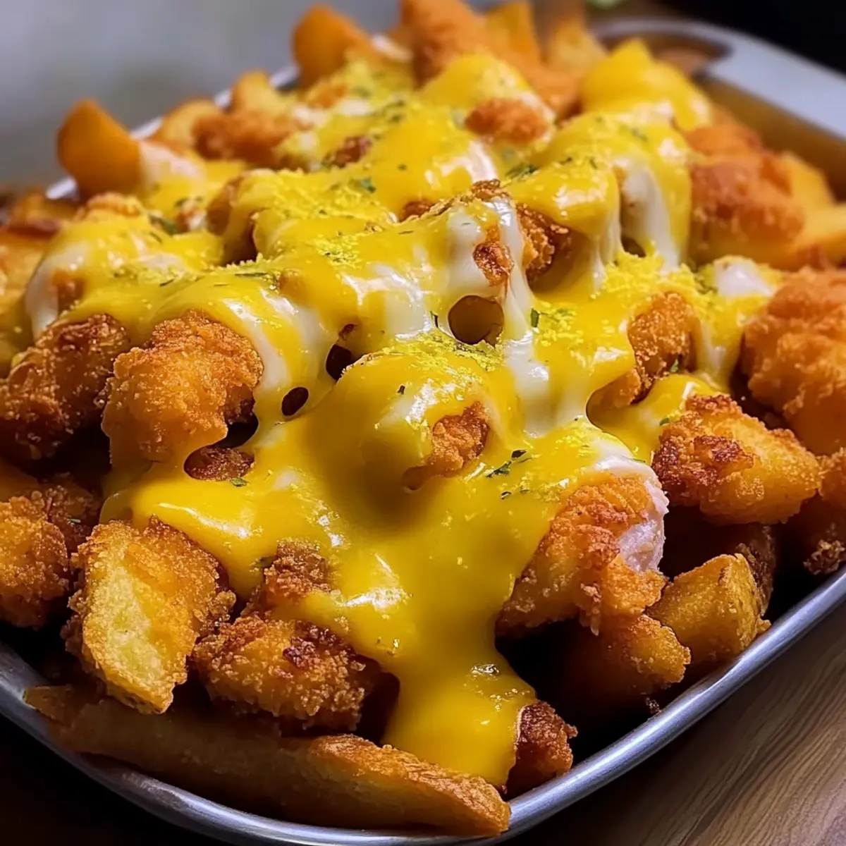Cheesy Crispy Chicken Fries