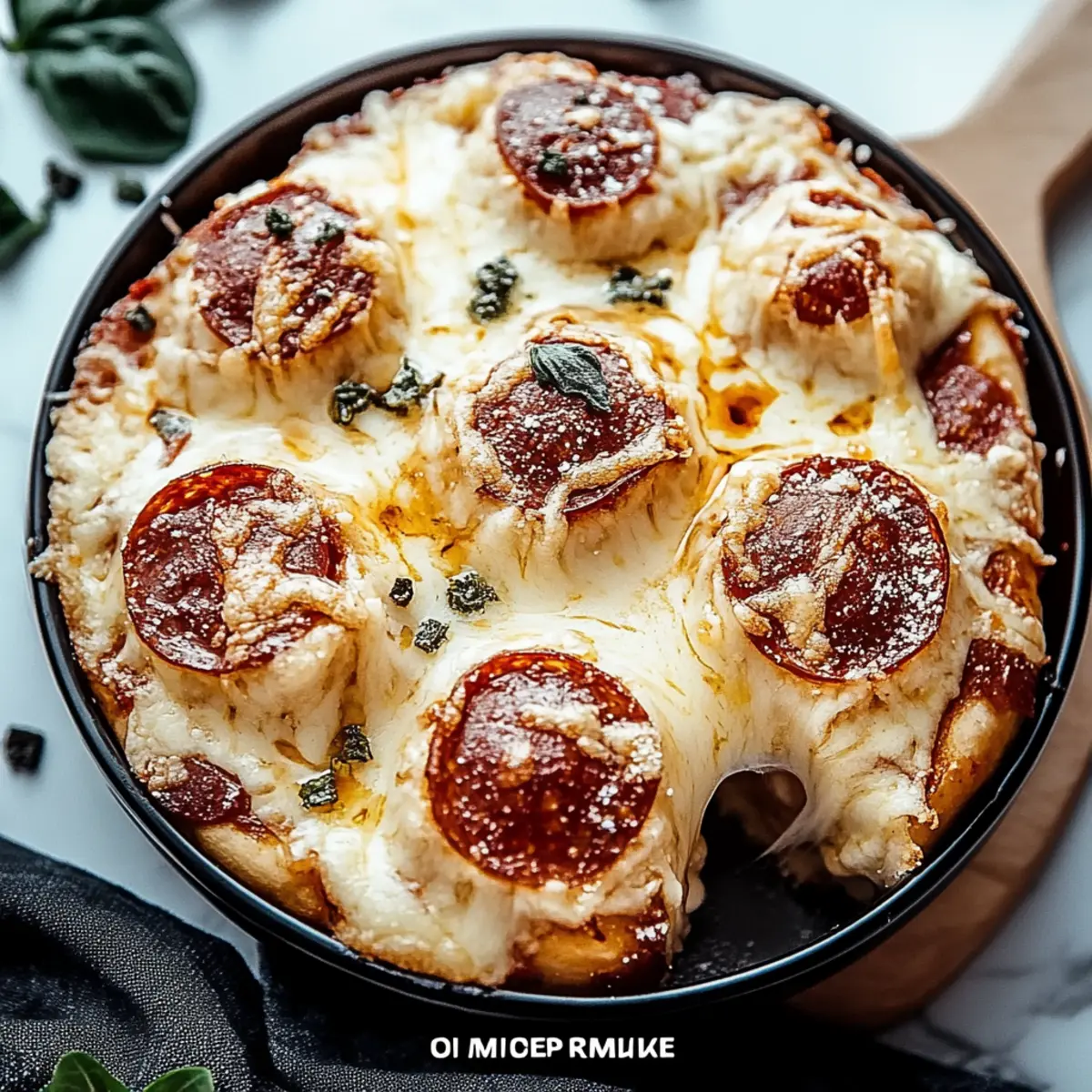 Cheesy Pepperoni Pizza Bombs