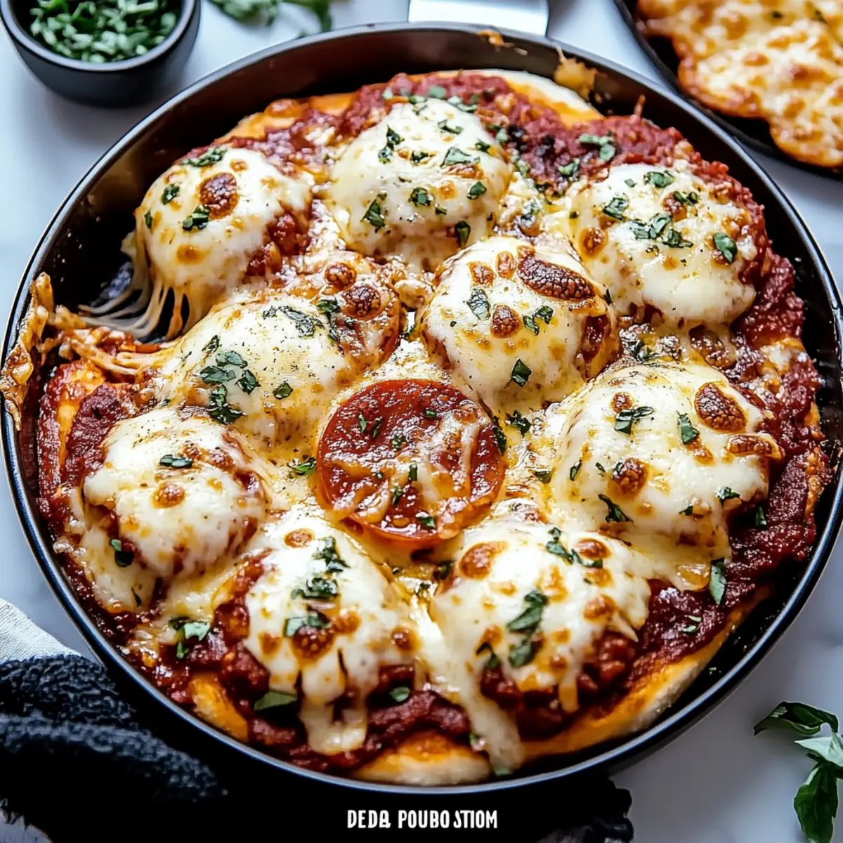 Cheesy Pepperoni Pizza Bombs