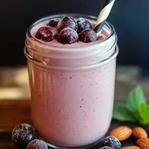 Cherry Almond Smoothie