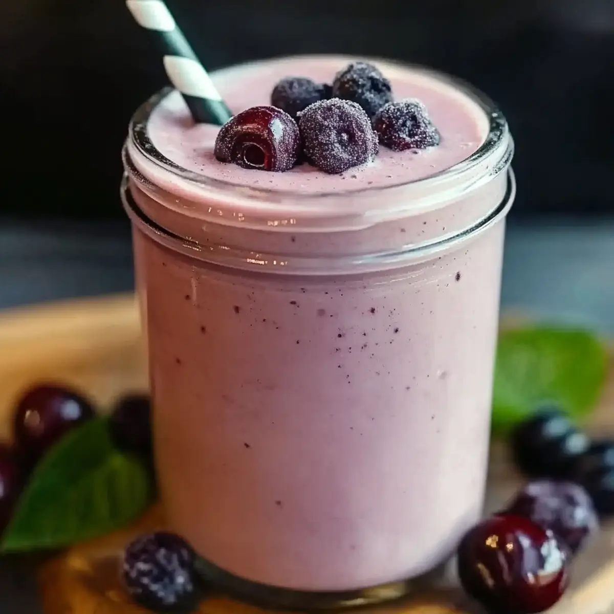 Cherry Almond Smoothie