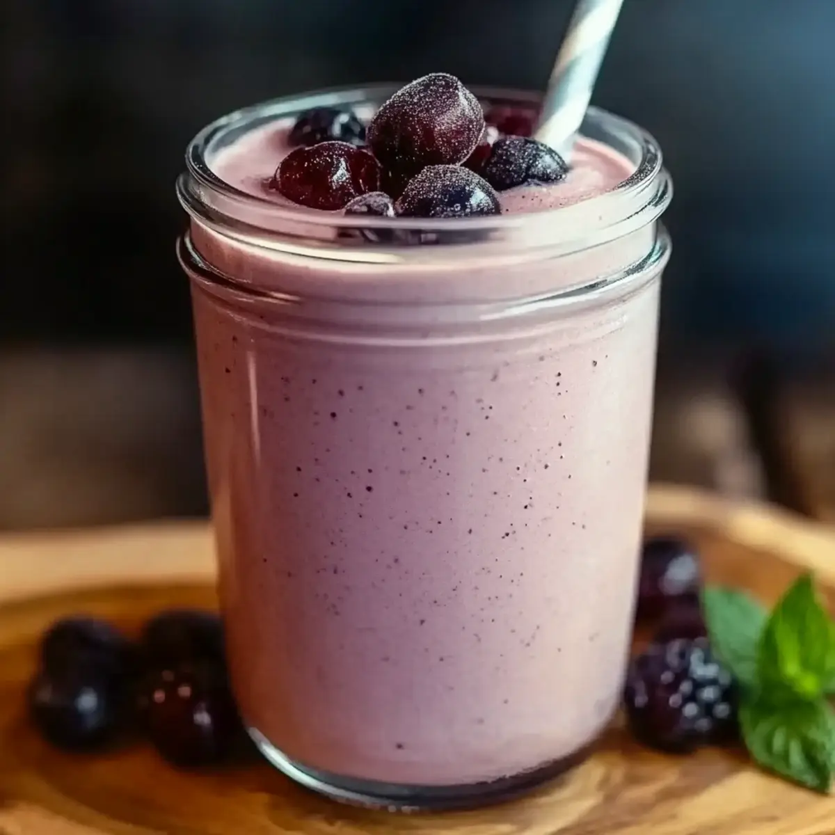 Cherry Almond Smoothie
